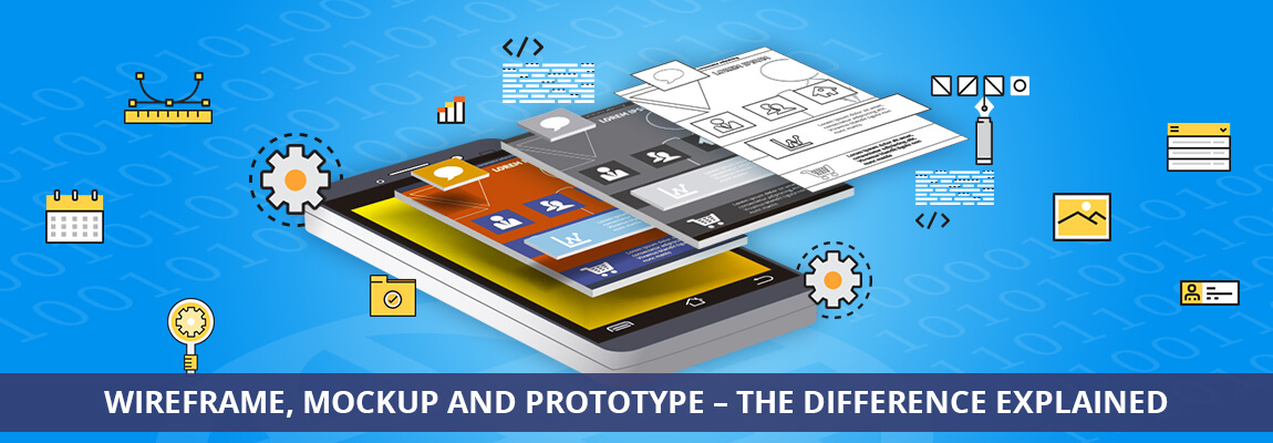 wireframe mockup and prototype