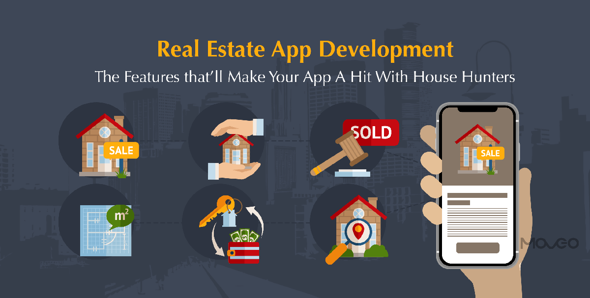 real estate app development – the features that’ll make your app a hit with house hunters
