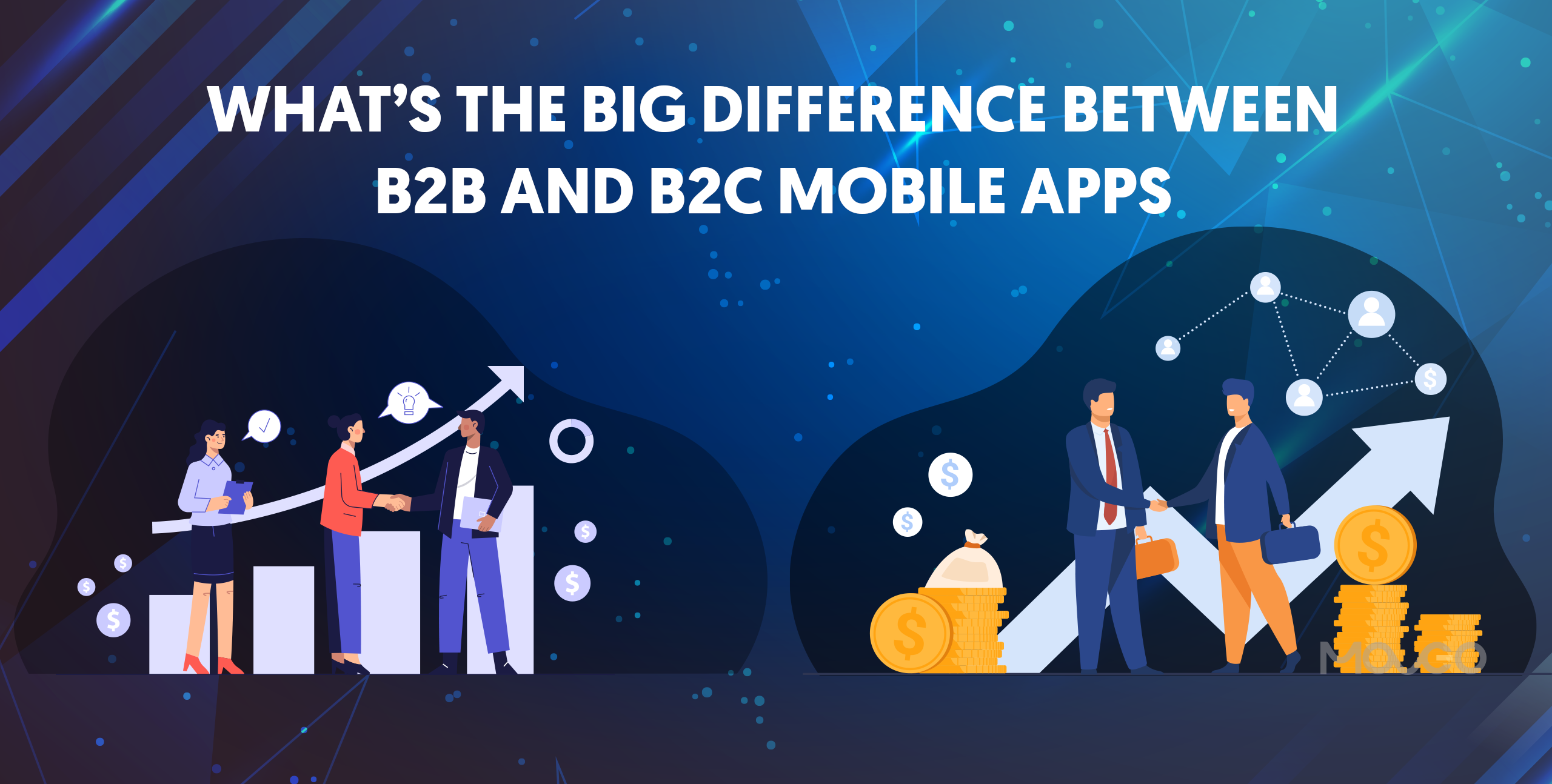 difference between b2b and b2c mobile apps
